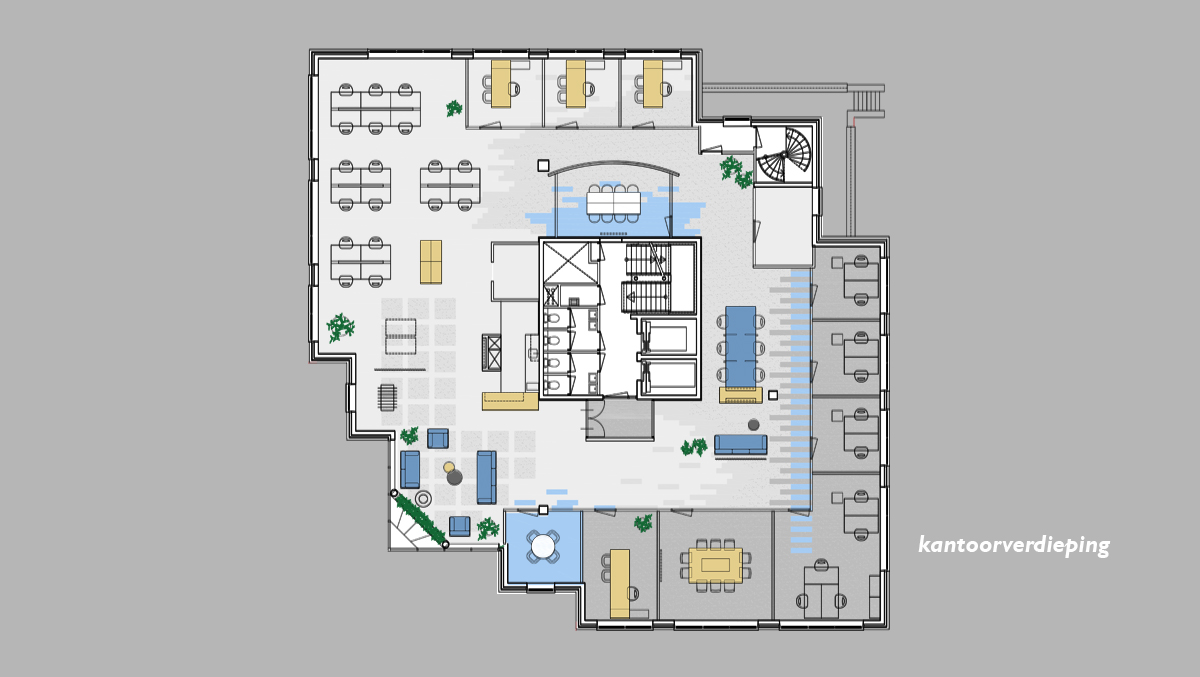 CRM kantoren_plattegrond