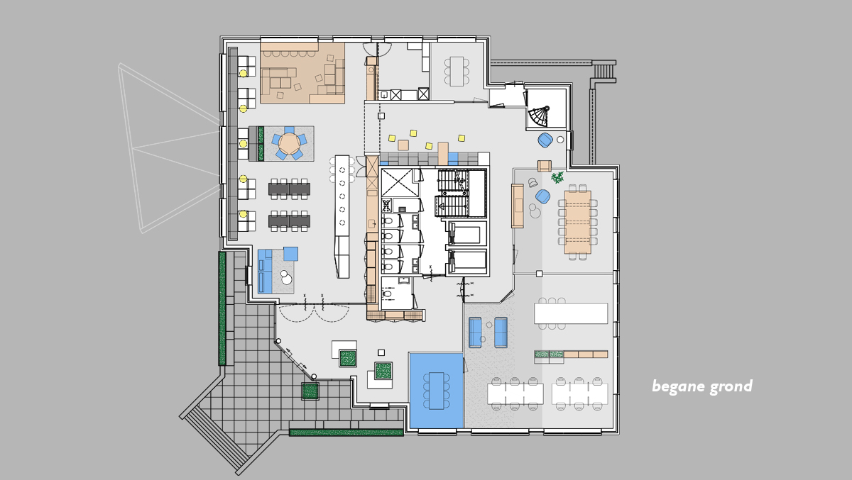 CRM restaurant_plattegrond